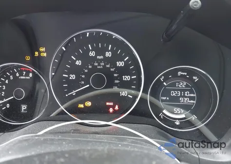 2019 Honda Hr-V Lx из США, поврежденный, VIN 3CZRU6H36KG728167